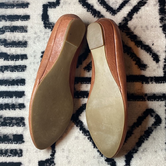 Jeffrey Campbell Flag Cognac Ballet Bow Flats Sz 7 - Picture 7 of 7